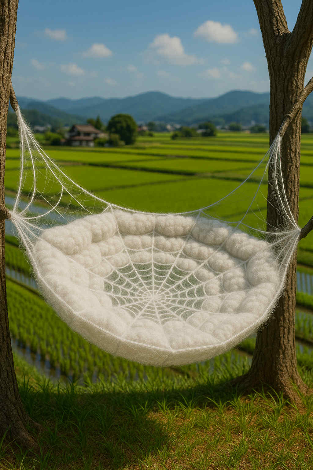 蜘蛛のハンモック