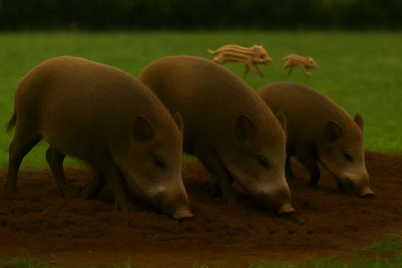 いのこ田おこし