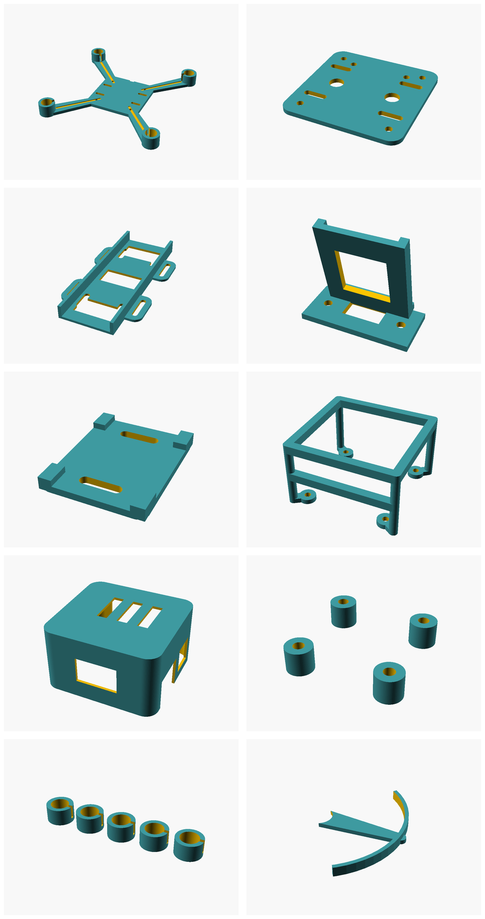 Airframe V2 printable parts