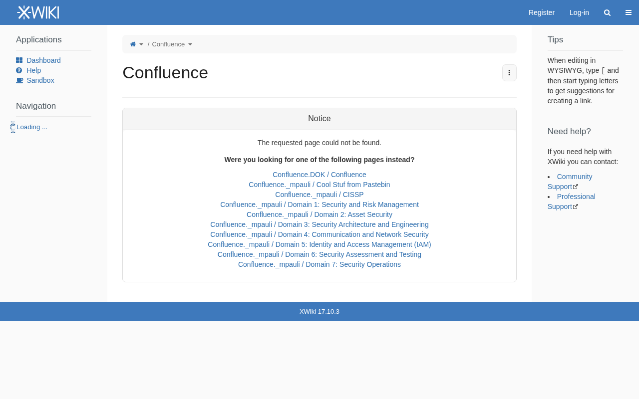 Migrated Confluence Spaces