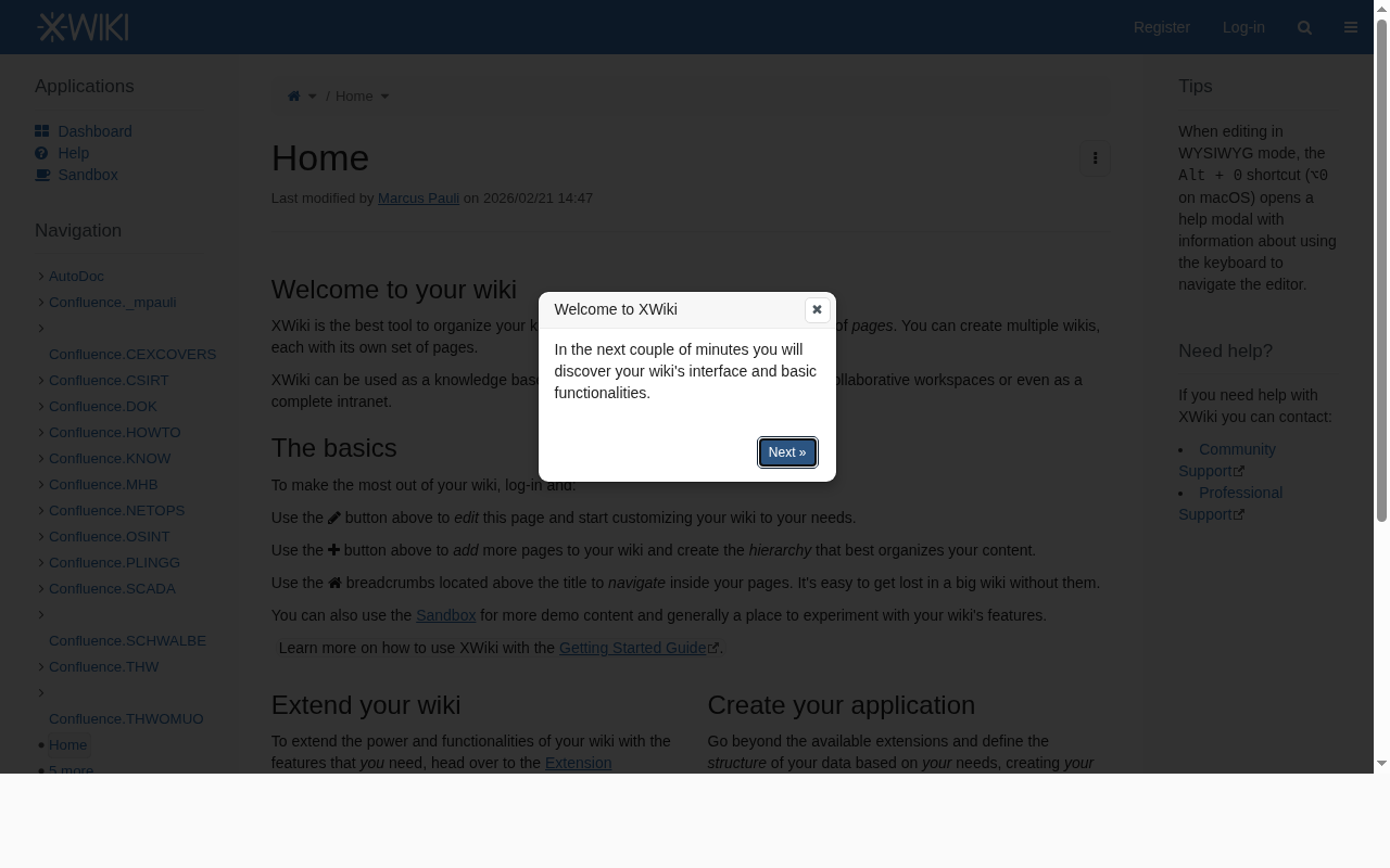 XWiki Home