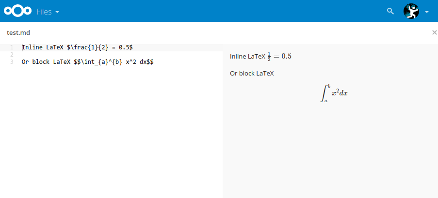 markdown calculator