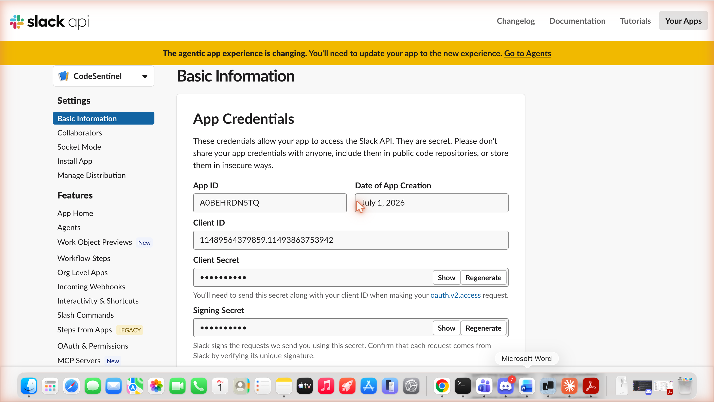App Basic Information