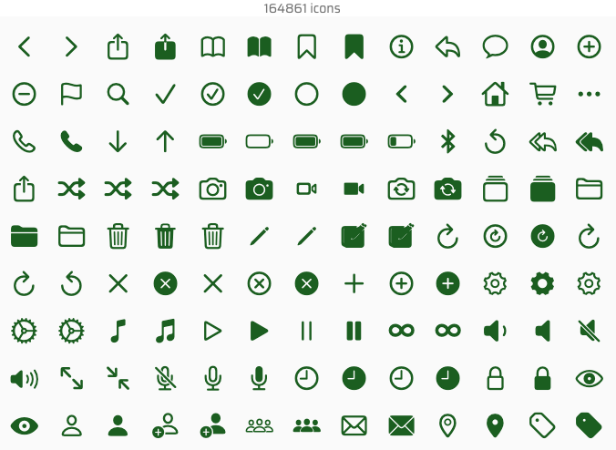 sample icons screenshot