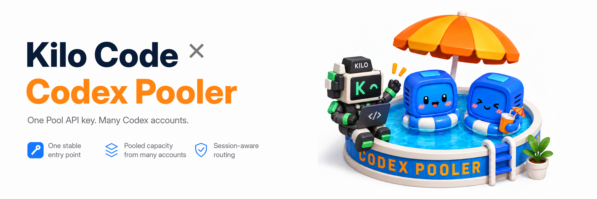 Codex Pooler Kilo Code integration