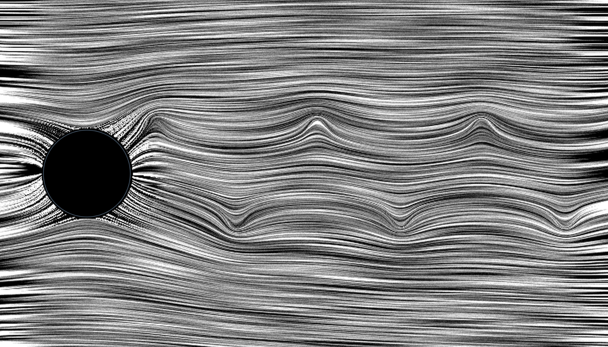 Flow past a cylinder