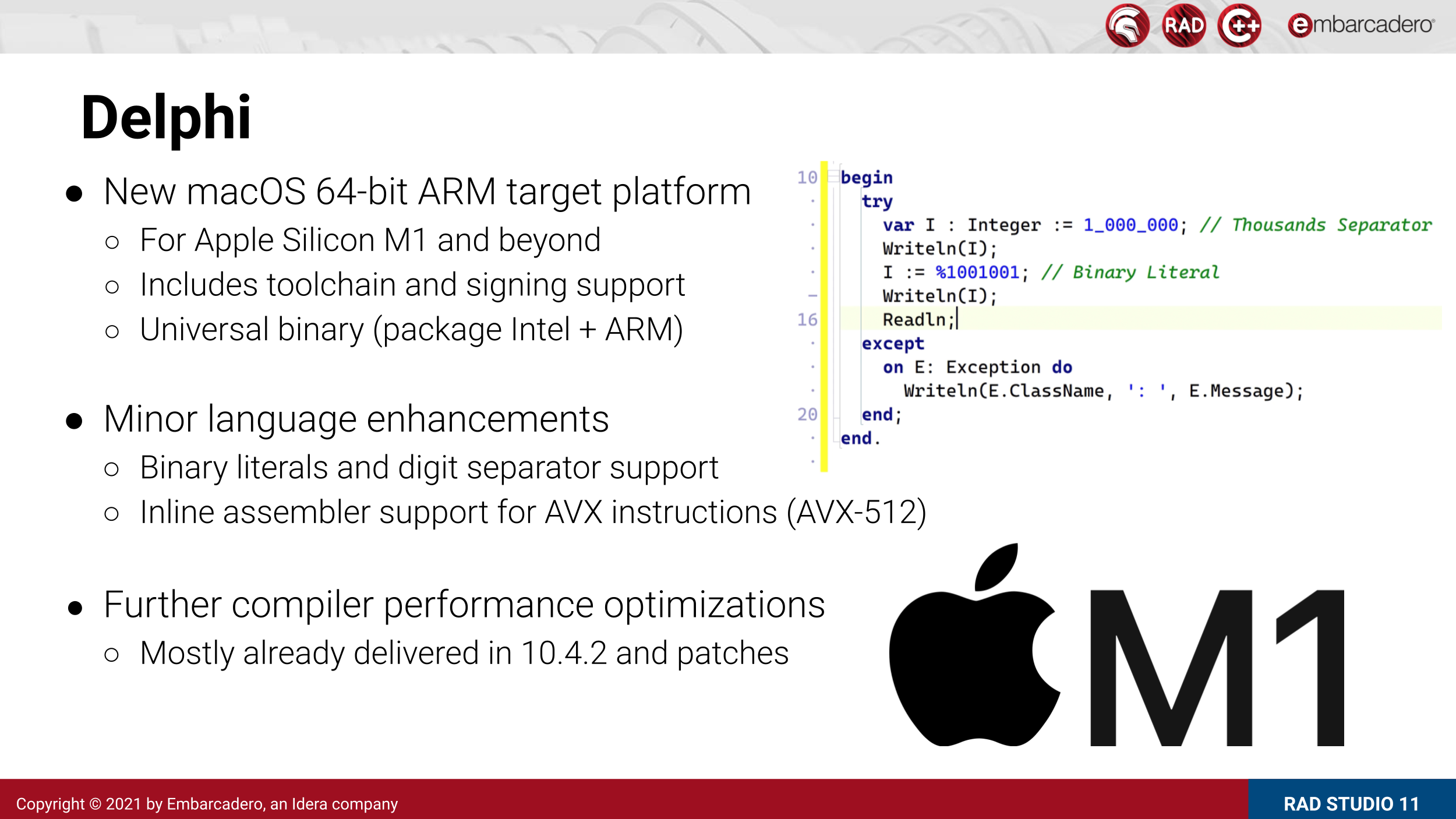 Delphi Improvements