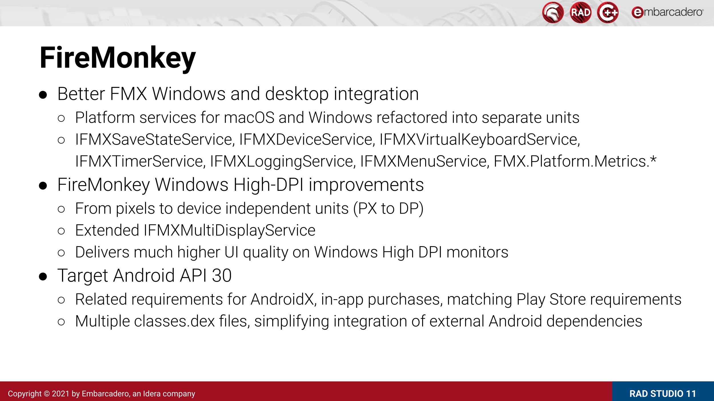 FireMonkey improvements