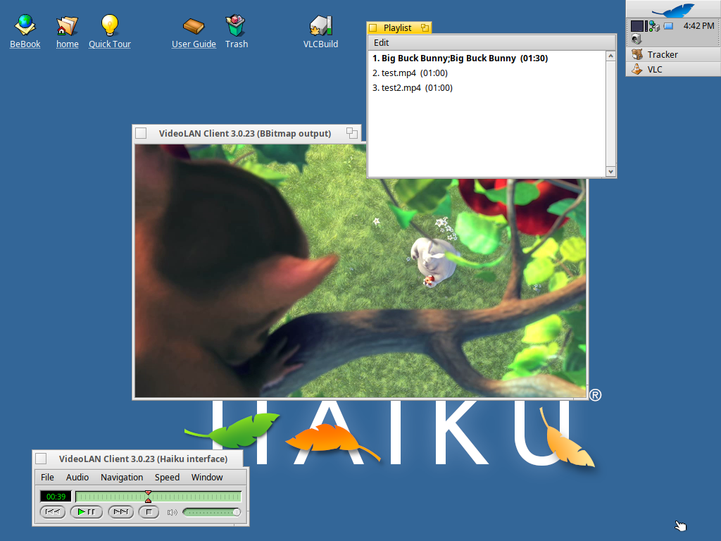 Schermata di VLC Reborn