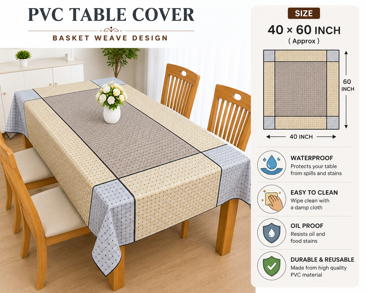 Basket Weave Cover