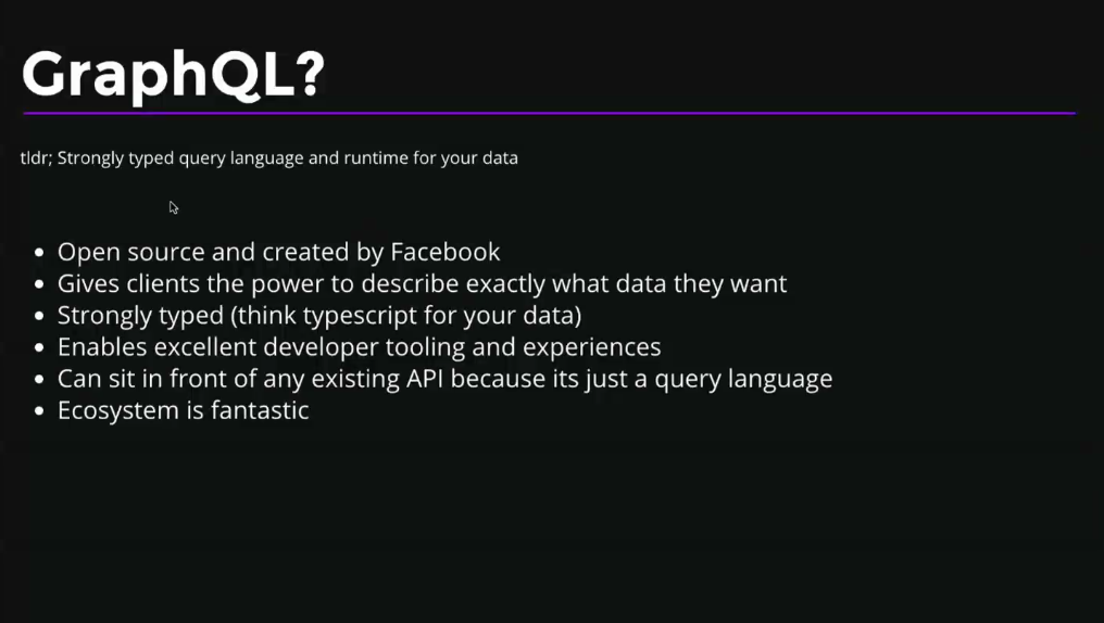 What is graphql?