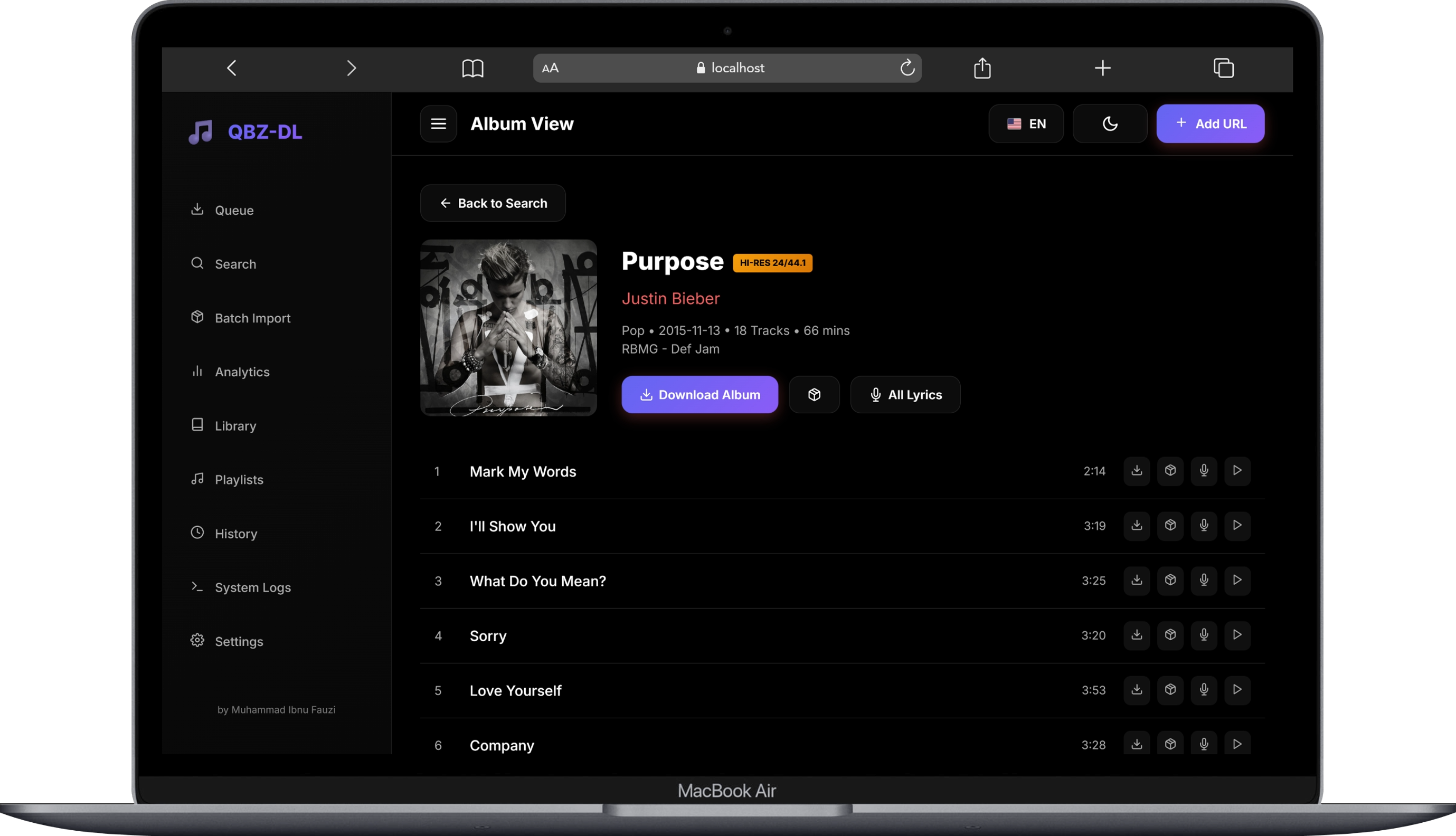 Album View