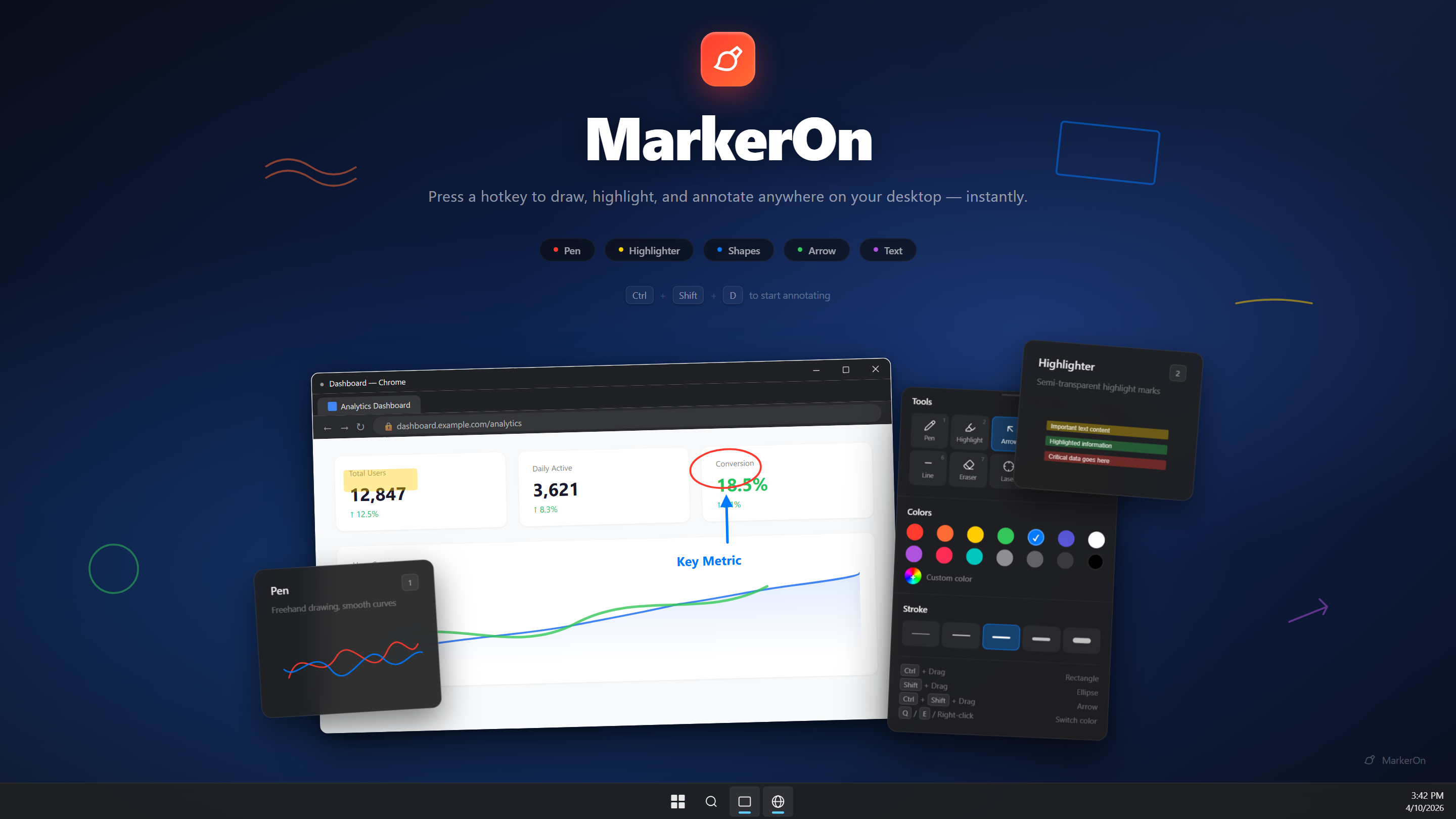 MarkerOn