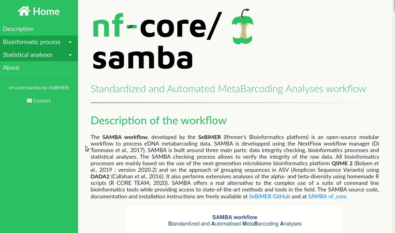 SAMBA report