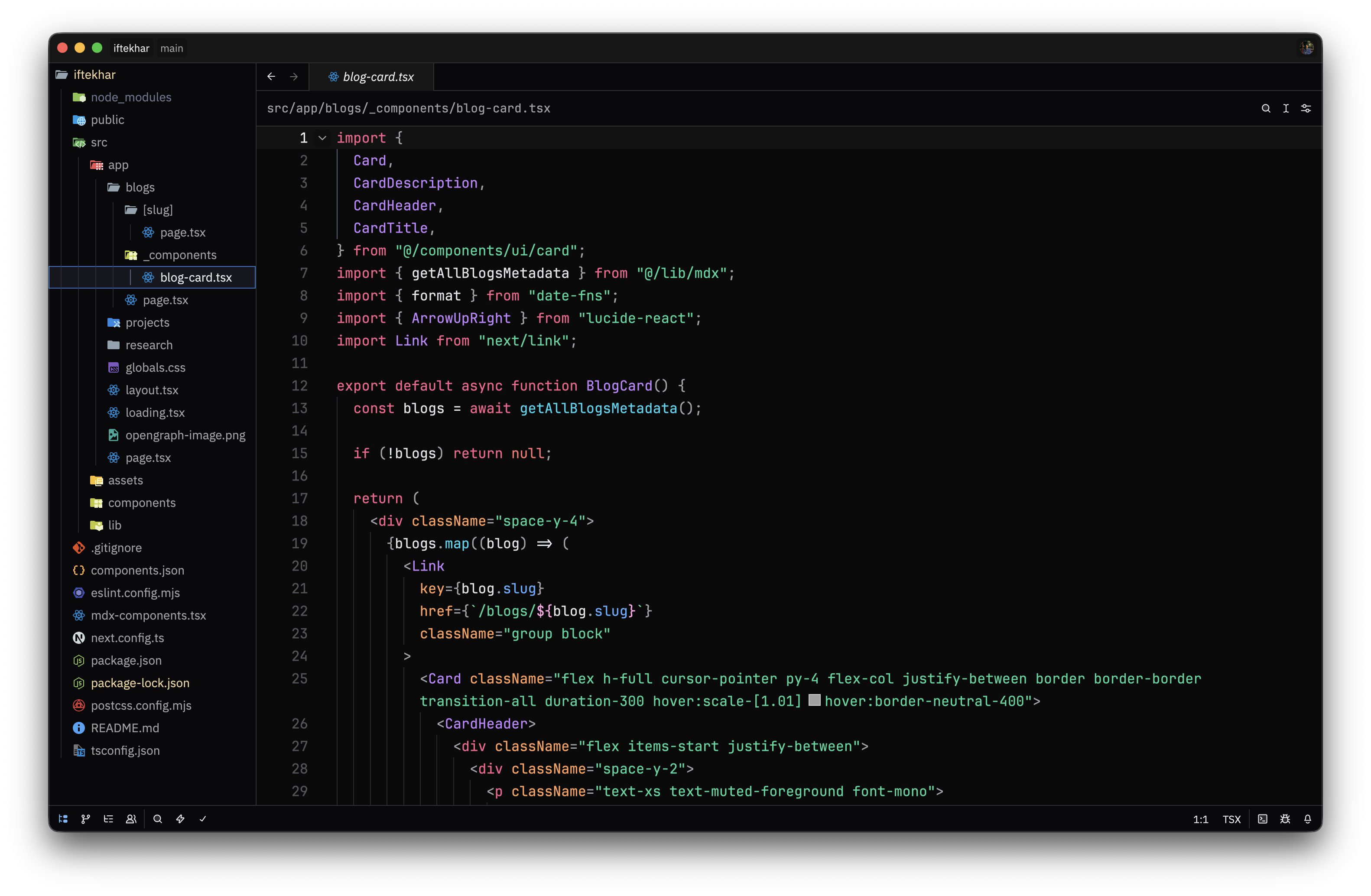 Optima Theme Example 1