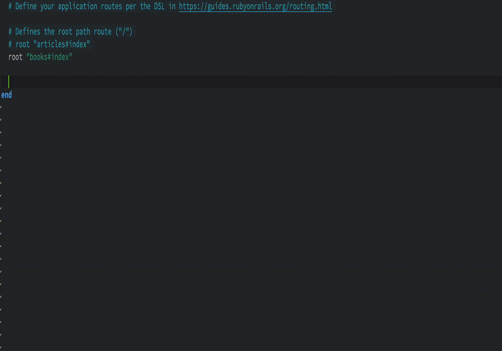 Routes file support