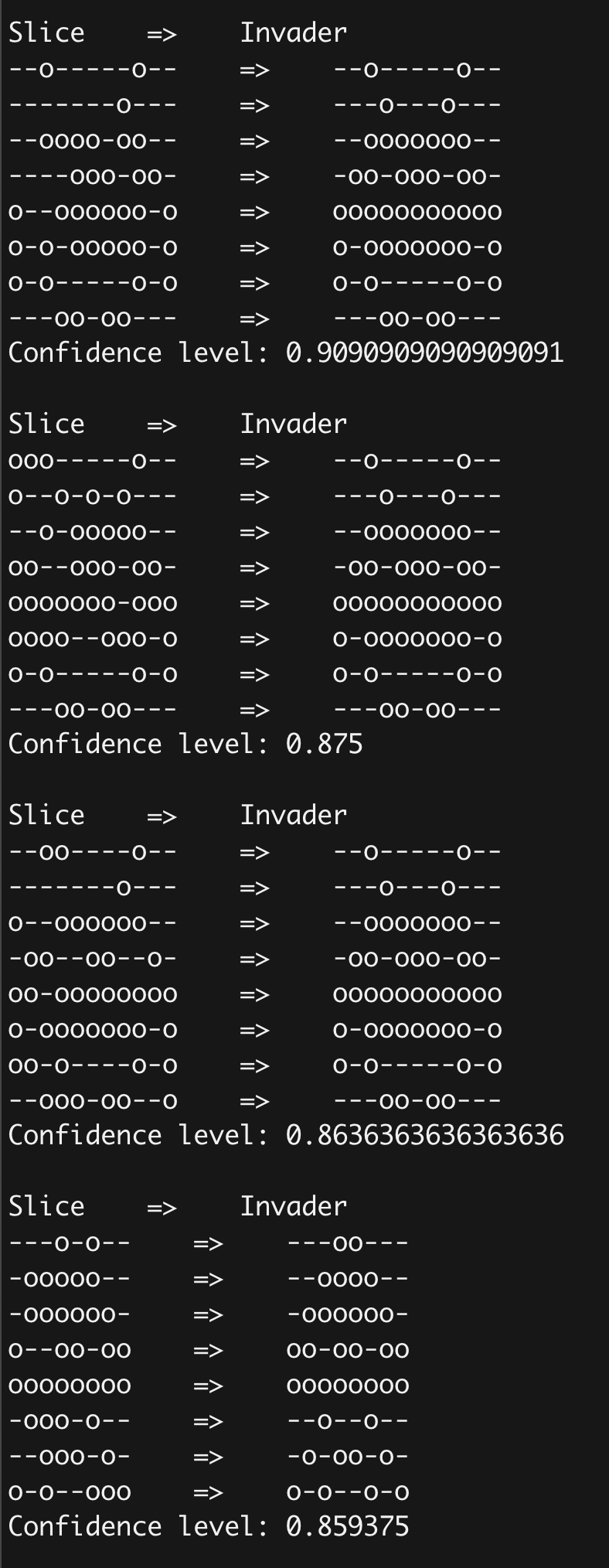 High probability matches