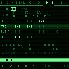 THRU: the FM-1 as a Bluetooth MIDI dongle
