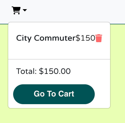 Cart Page