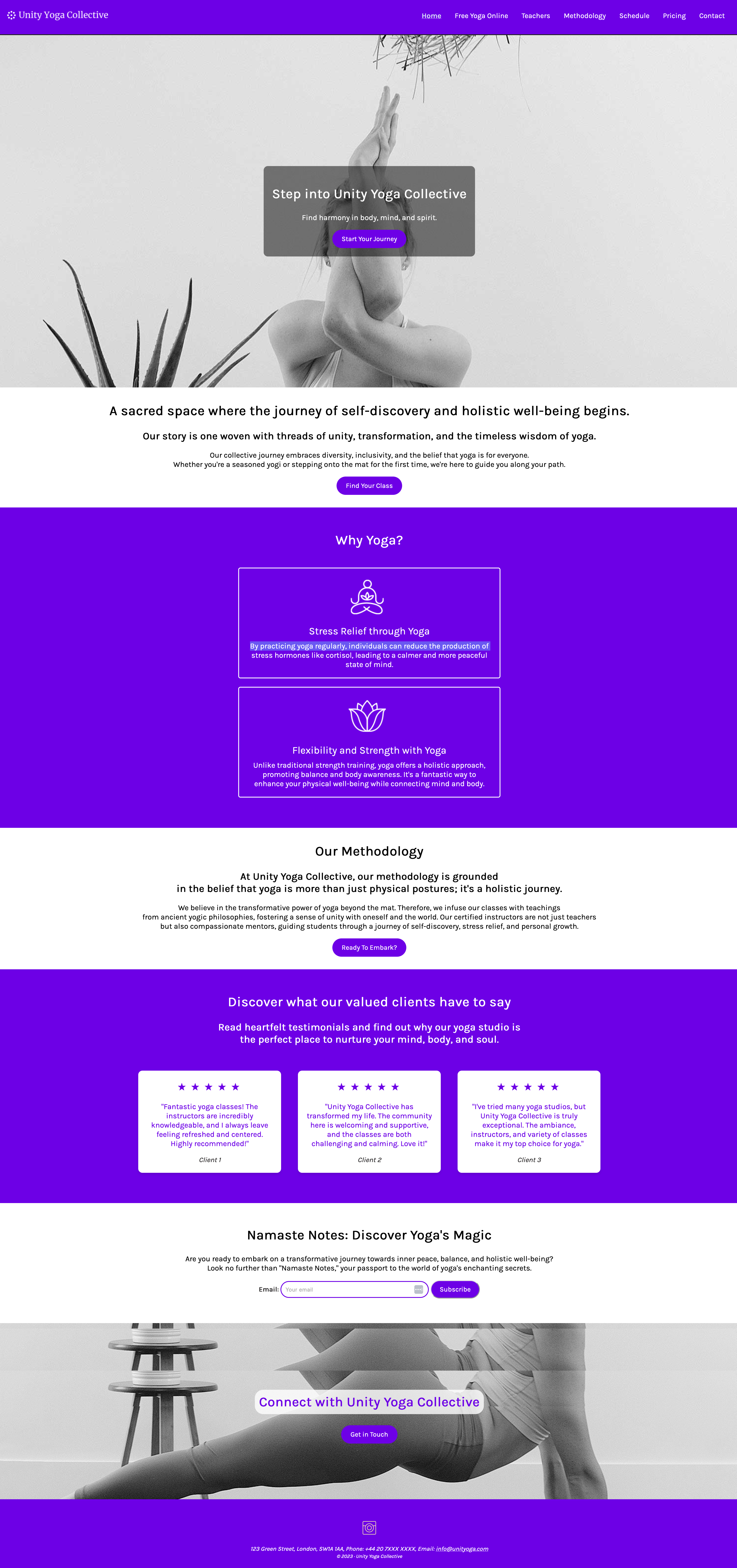 Landing Page