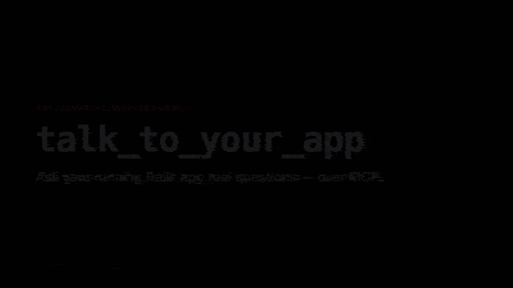 20-second demo