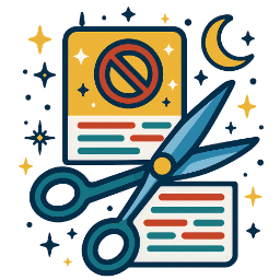 Ad-block Header Extract – Node.js/TypeScript utility icon for parsing ad-block filter list headers and metadata