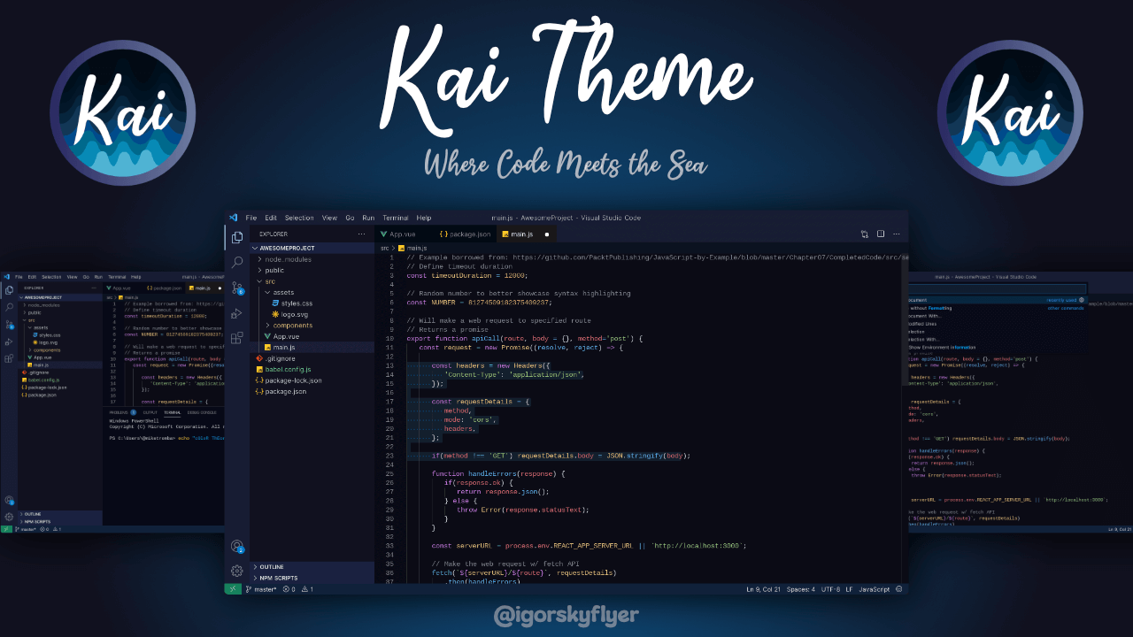 Kai - a Visual Studio Code theme