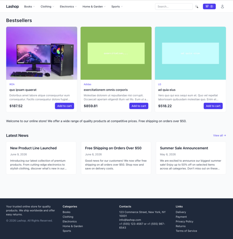 Homepage