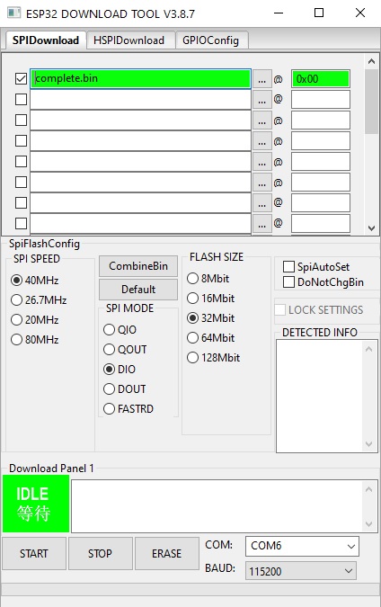 Select the binary