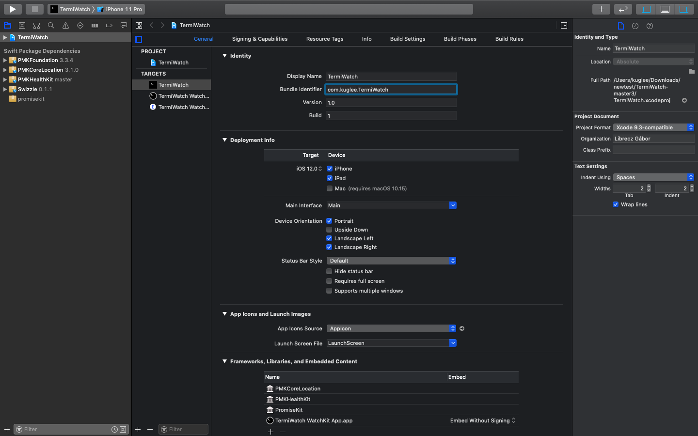 Change bundle identifier 3