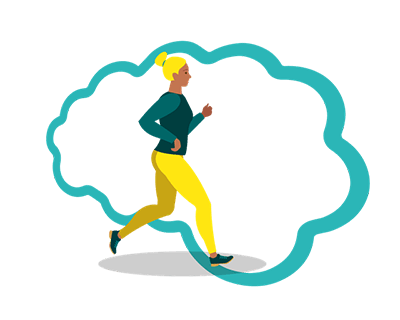 Illustration with the tip that every step counts, so take the first step.
