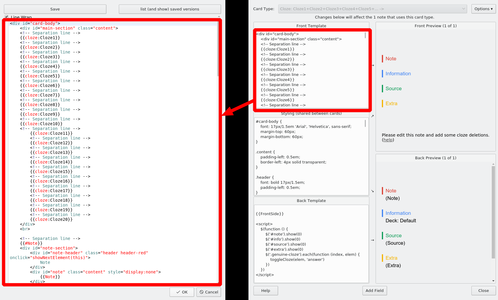 How to (smart) import to a template - Card Design - Anki Forums