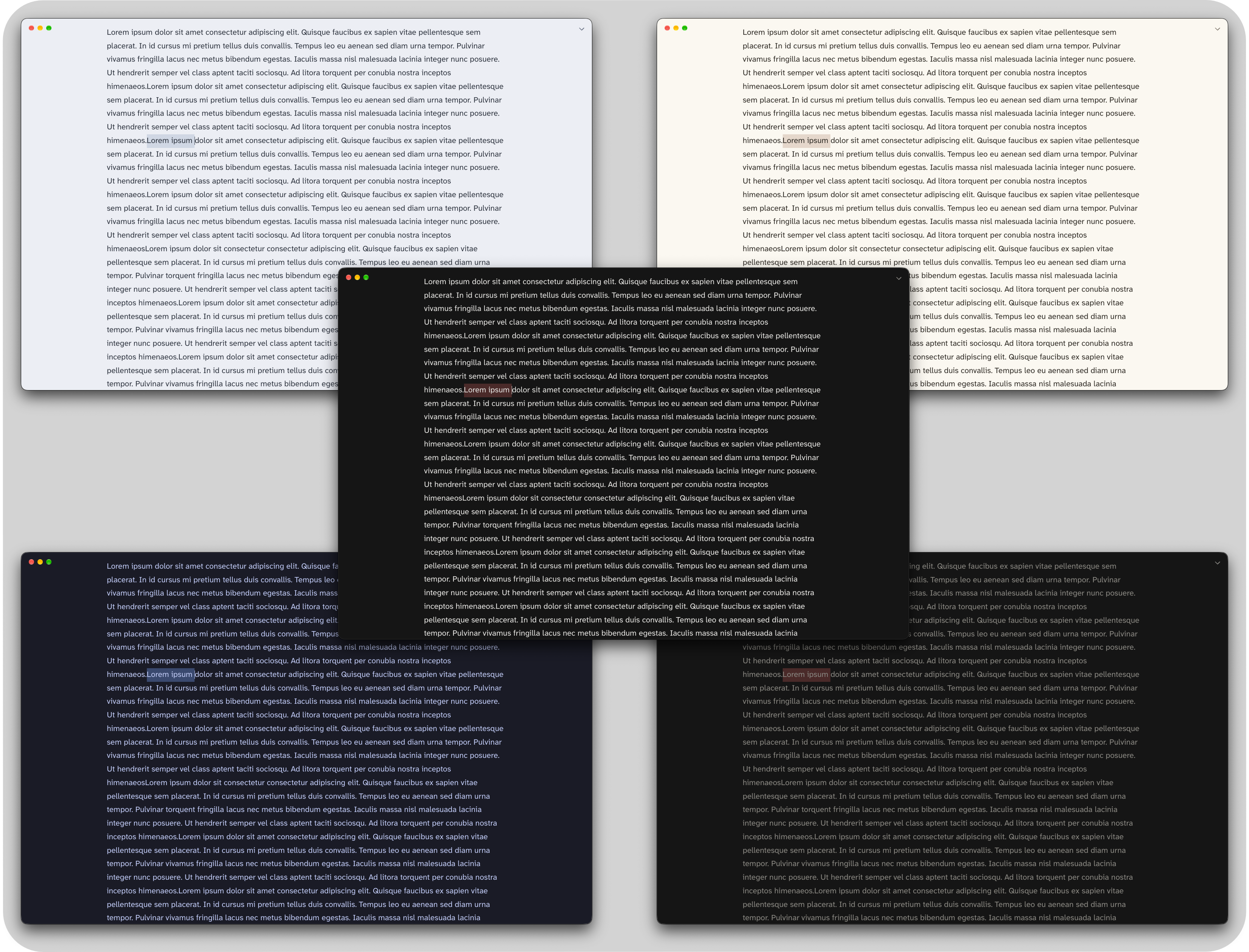 Writing in the Fokus window