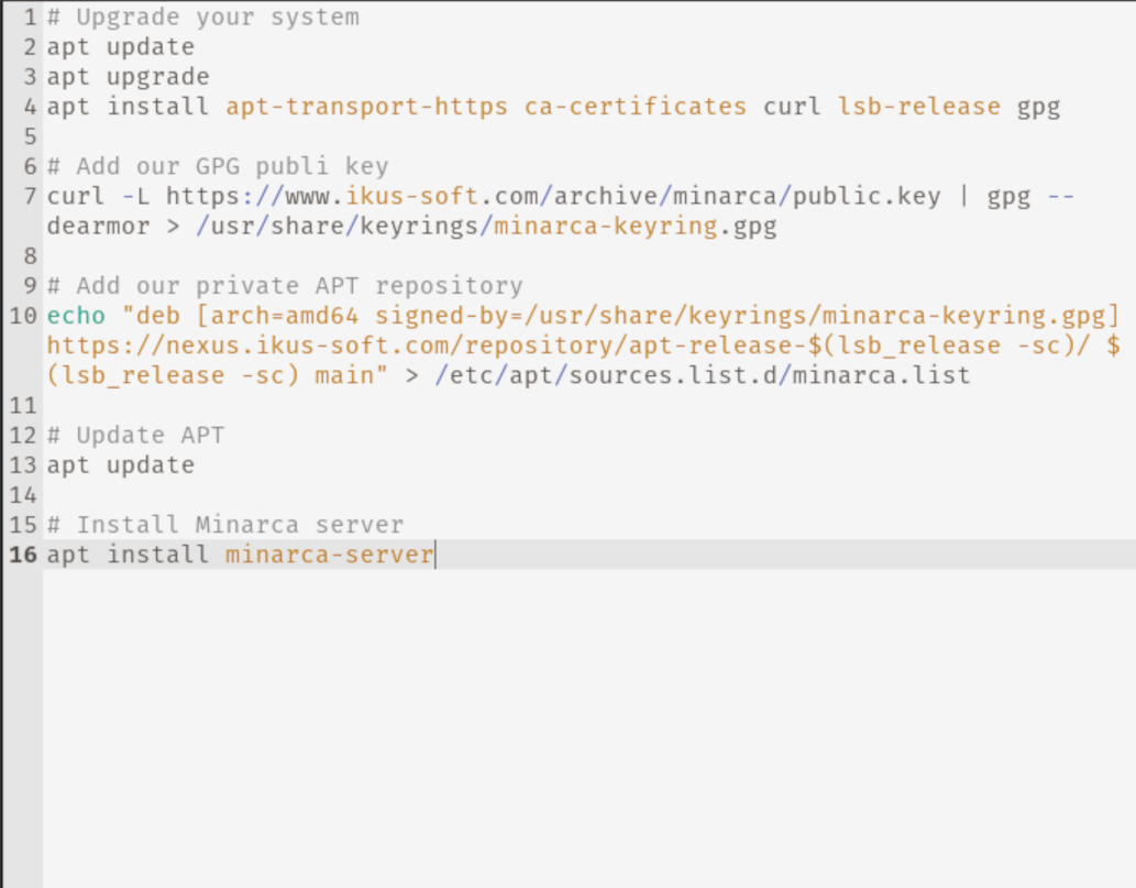 Self Hosted