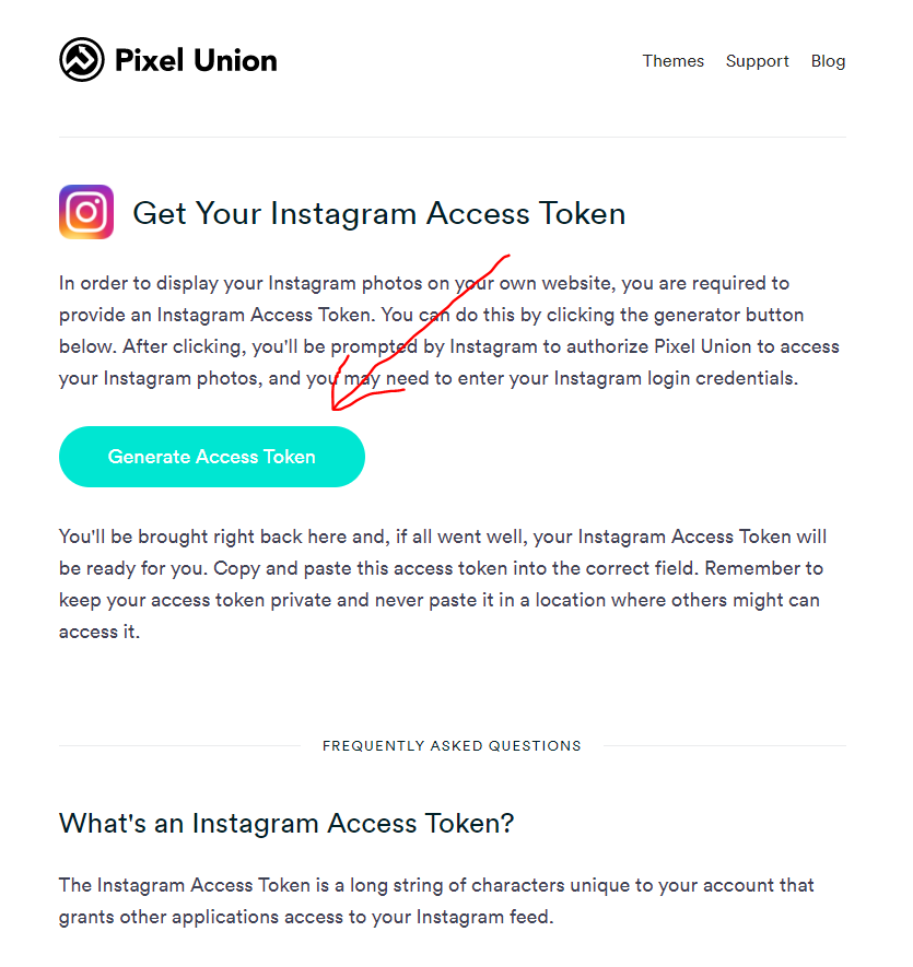 instafeed data