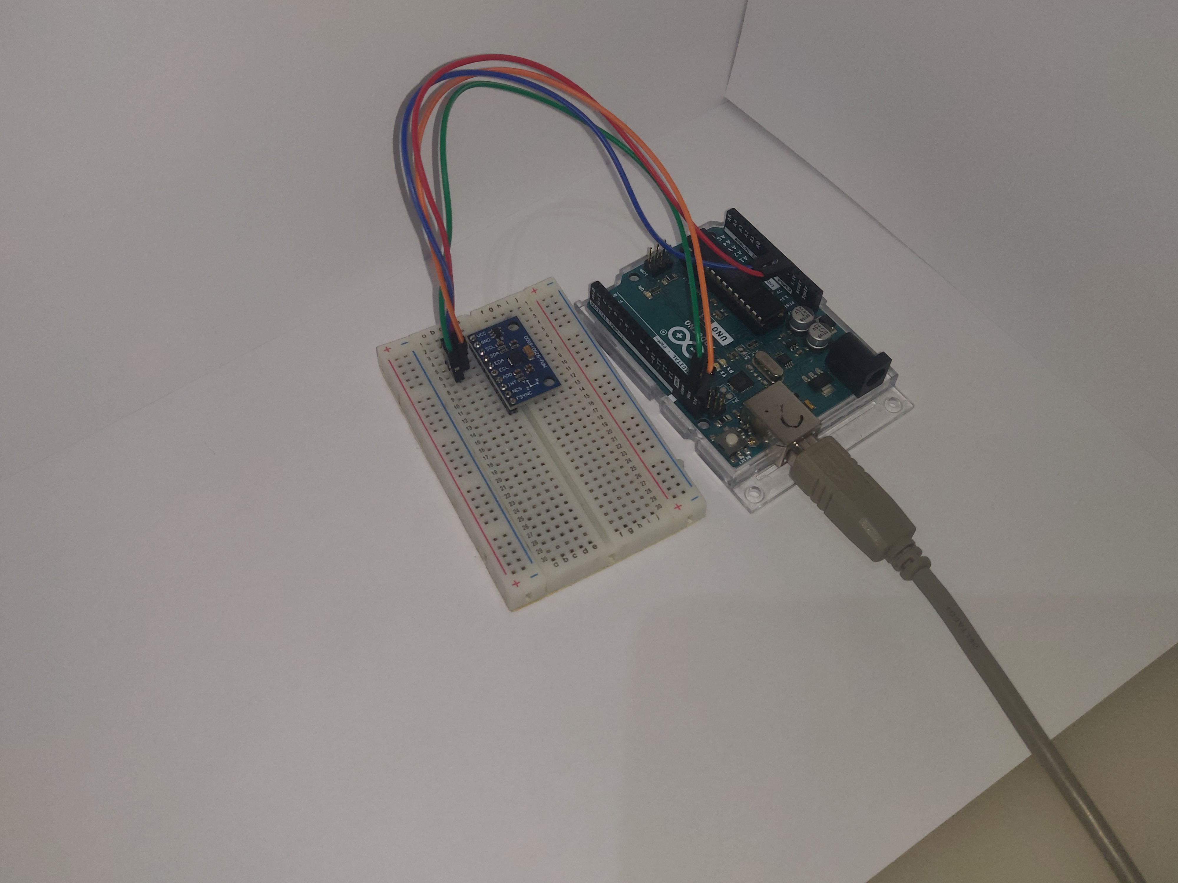 Picture of my Arduino setup