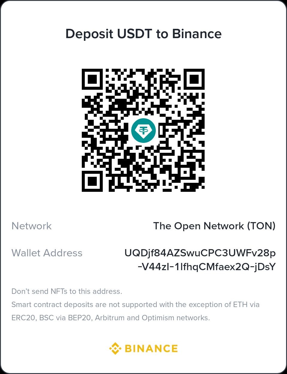 TON Deposit QR