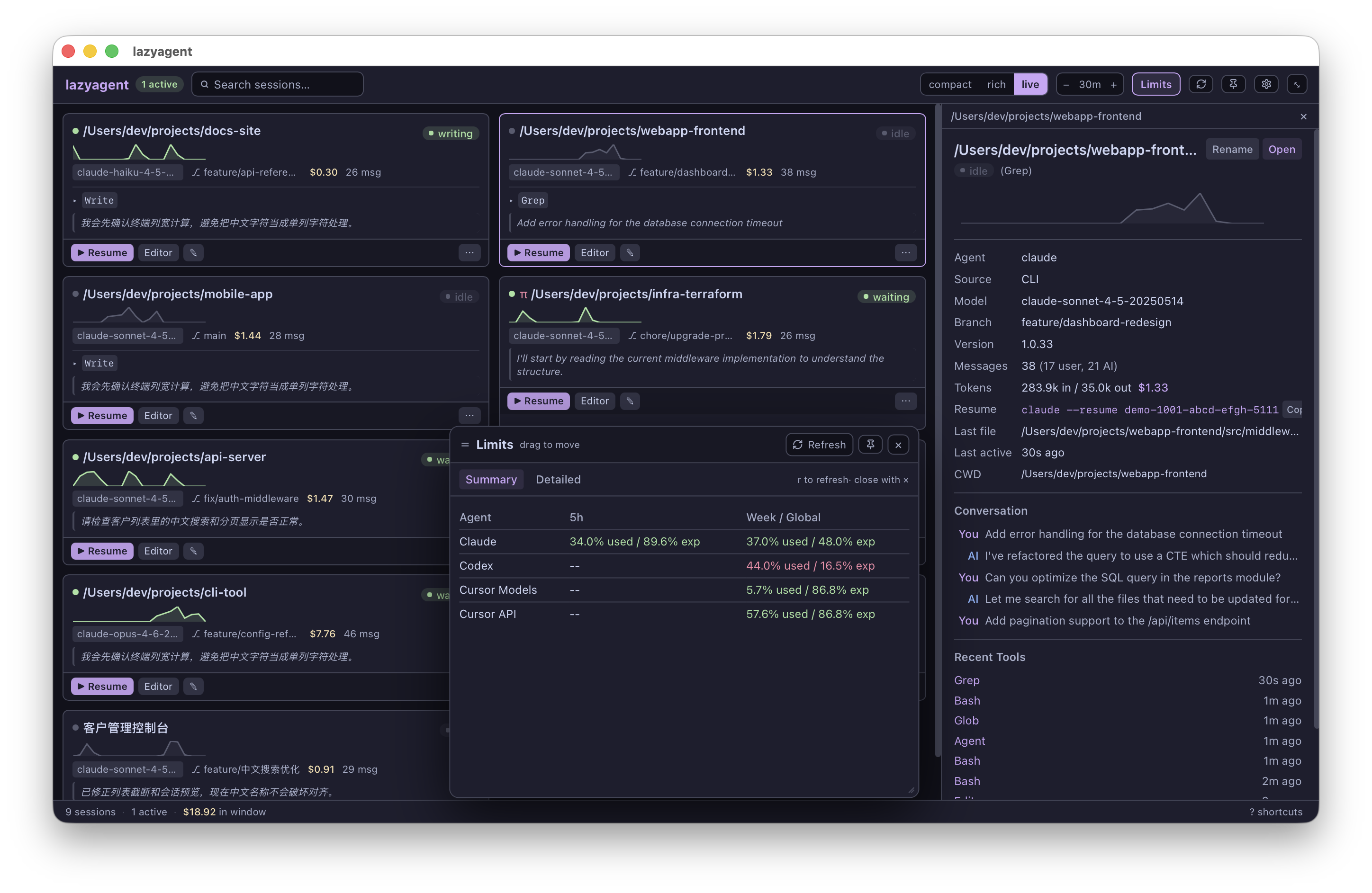 lazyagent macOS desktop app
