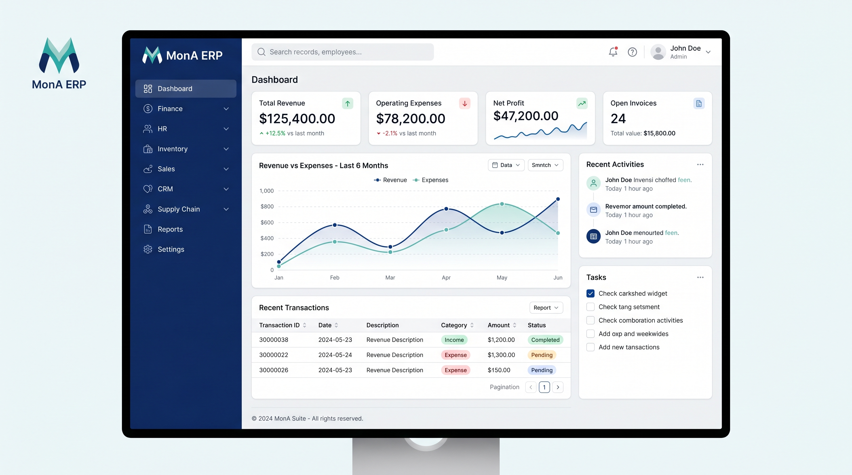 ERP Mockup 1