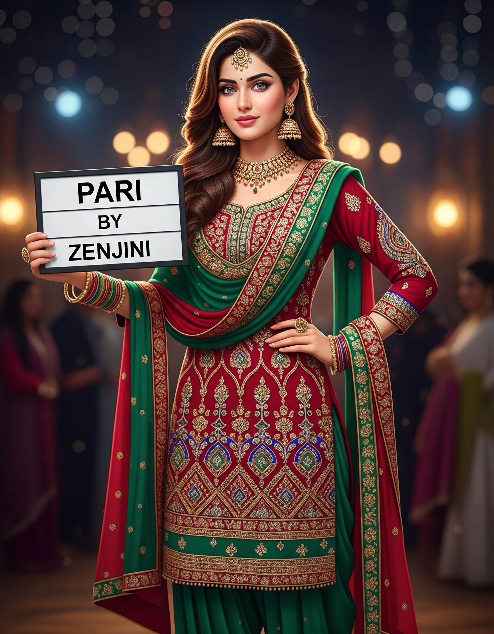 Elegant Pari by Zenjini Model
