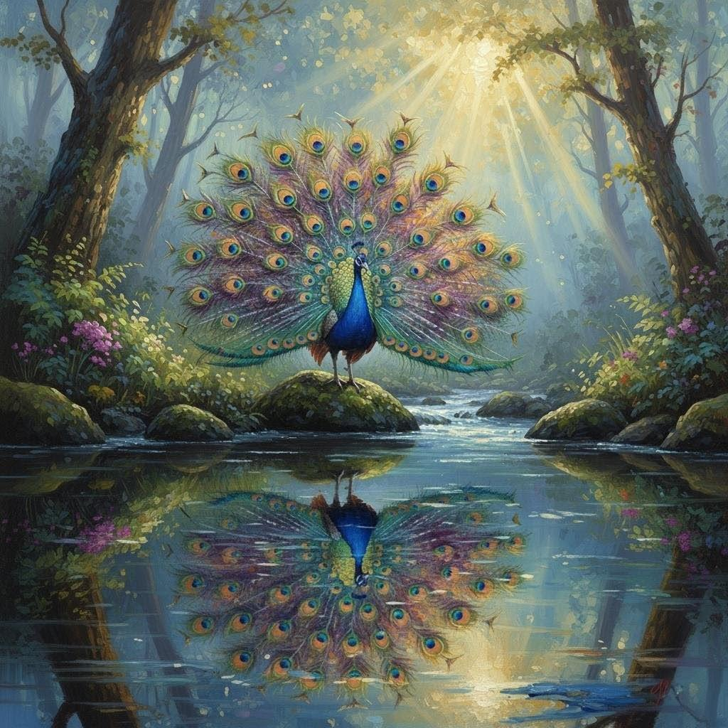 Zenjini Peacocks Series