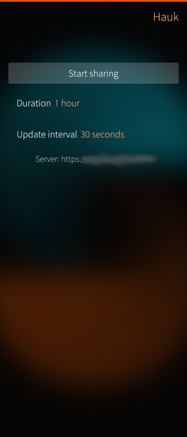 Screenshot of harbour-hauk