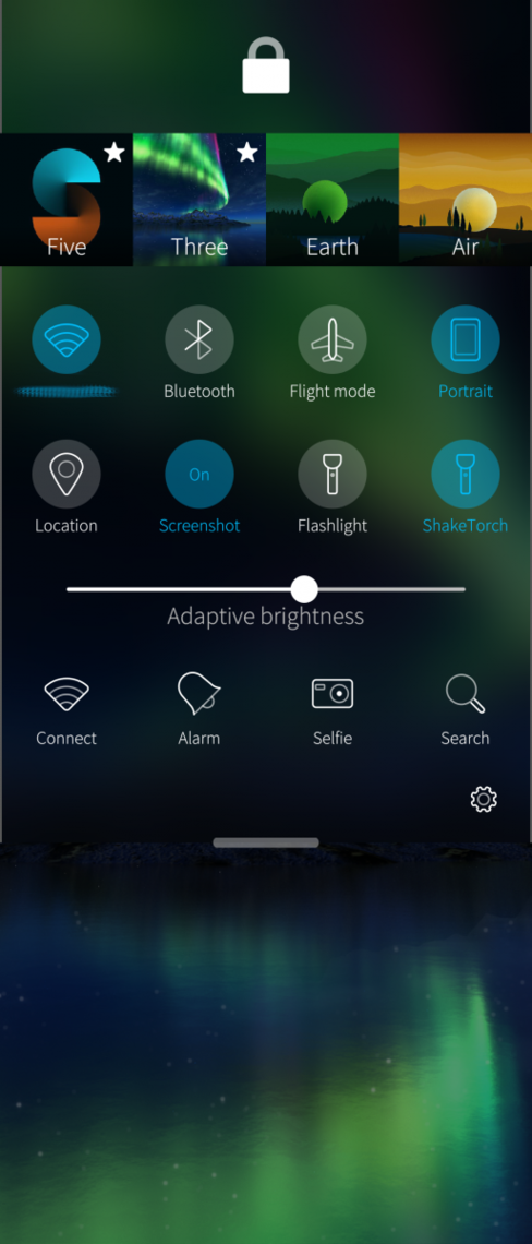Screenshot of harbour-shaketorch