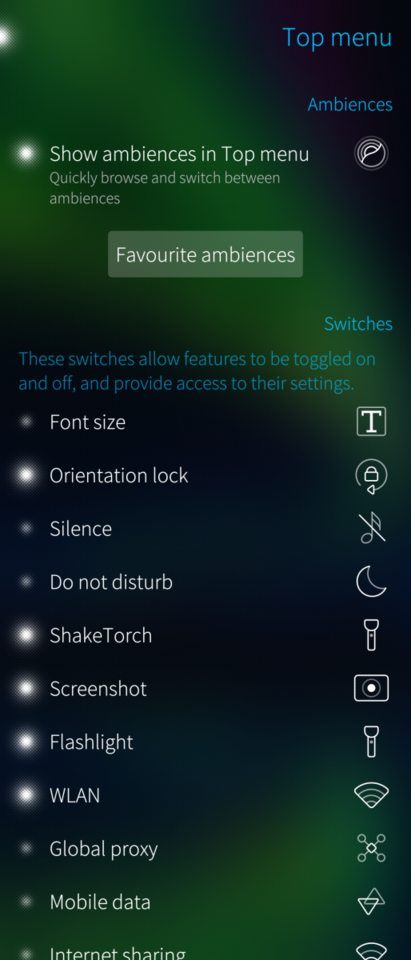 Screenshot of harbour-shaketorch