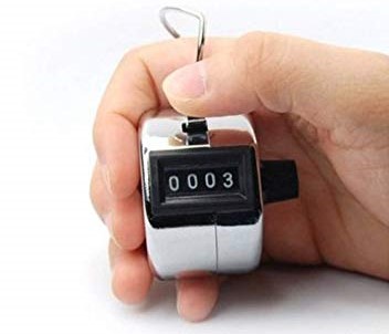 Traditional hand tally counter