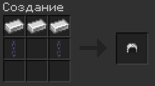 Crafting Chainmail Helmet