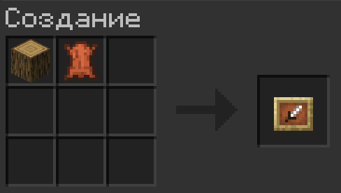 Item Frame from a log