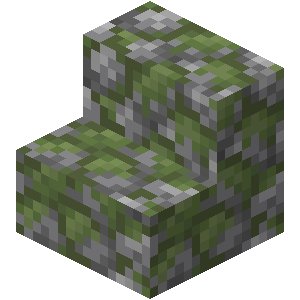 Mossy Cobblestone Stairs