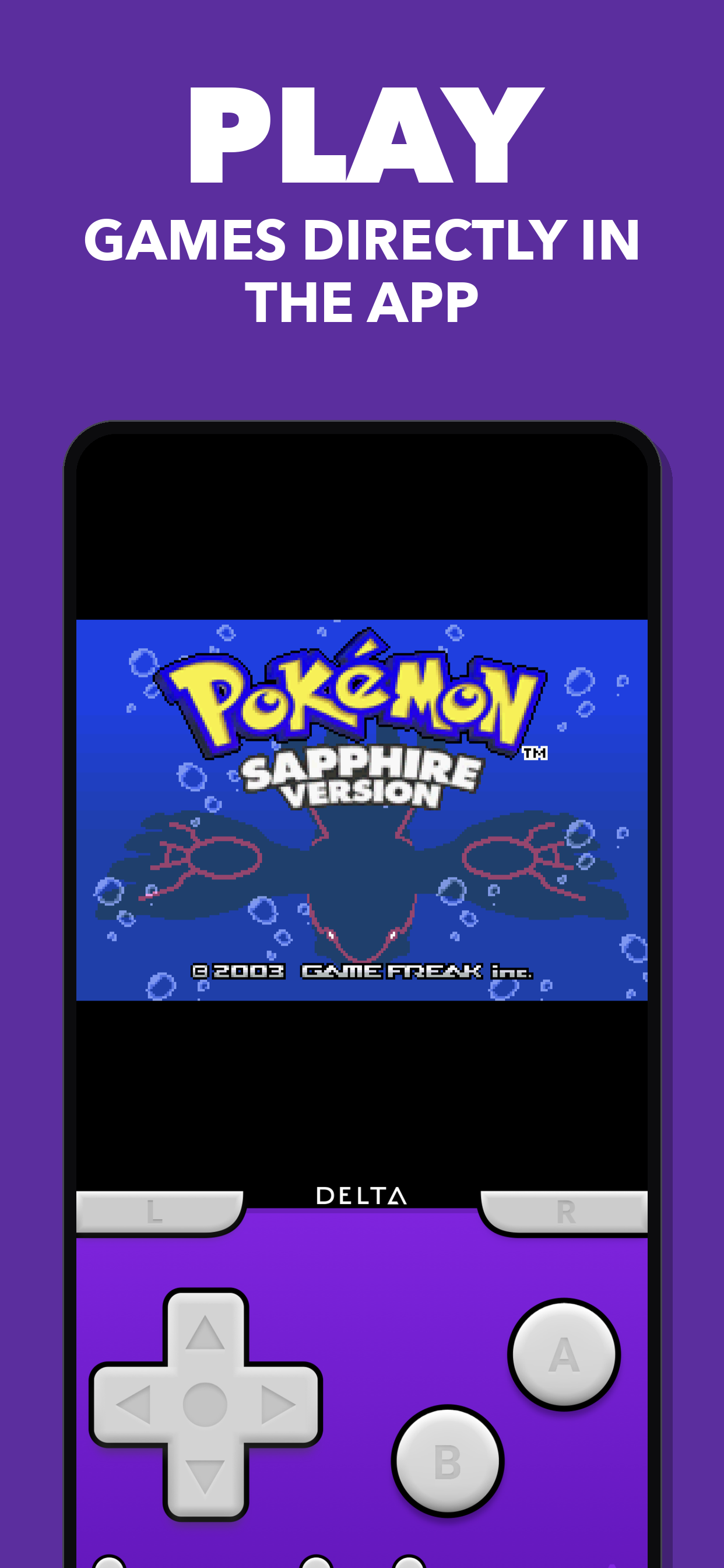 Play games directly in the app