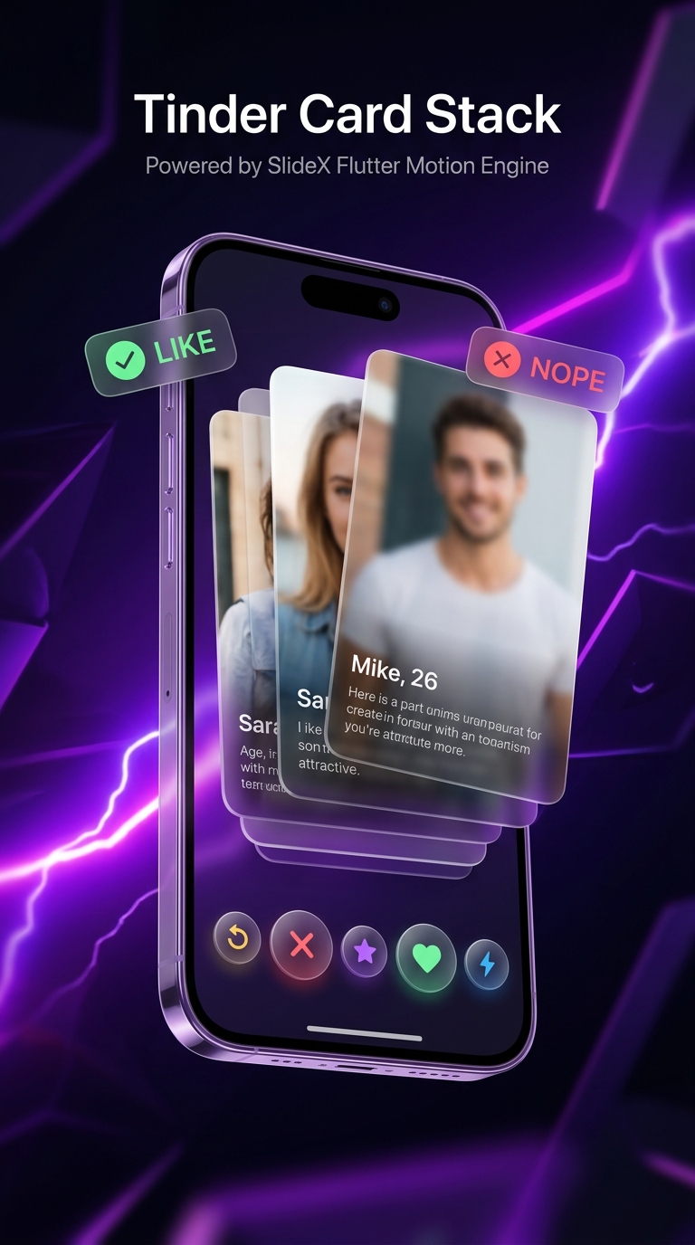Tinder Card Stack